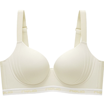 Catman Seamless Underwear Women Summer Thin Large Breast Revealing Small Accessory Breasts Anti-Sagging Pull-Up Large Size Bra