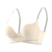 Cat sexy underwear for women push up small breasts show larger breasts prevent sagging no rims beautiful back seamless bra for summer