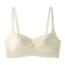 Catman Underwear Womens Summer Thin Small Breast Gathering Anti-Sagging Secondary Breasts Beautiful Back Sexy Ascetic Seamless Bra