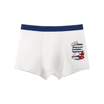 Catman childrens underwear boys solid color cotton boxer briefs little boy boxer shorts medium and large childrens shorts baby without clip PP
