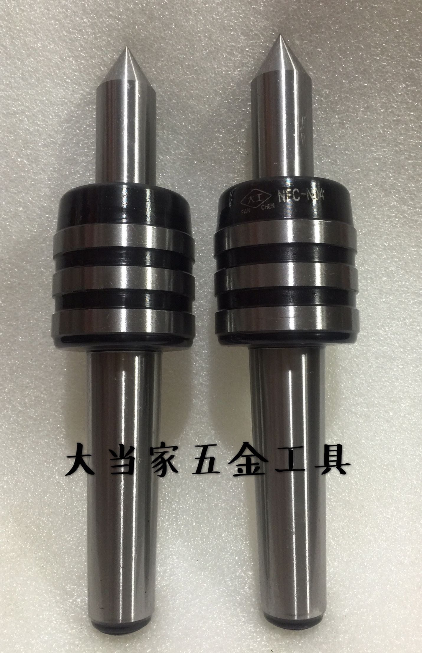 Dagong brand lengthened 72mm top head Mohs No. 4 activity top medium-sized rotary top lathe live thimble