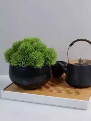 New Chinese simulation flower decoration living room home silk flower decoration model room negotiation table Hotel bedroom fake flower placement