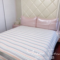 Yazan Coarse Bunk Bed Mat Cool Mat Spring Summer Wash Thickened Foldable Pure Cotton Mat Student Gauze Bedsheet Tide