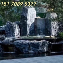 Показать каменный сад Дизайн Черногорская каменная гидромиска Китайский внутренний дворик Обработка ландшафта Каменная чаша Вилла фонтан водо