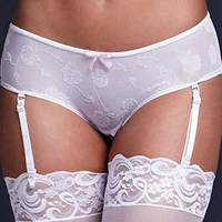 Cô gái béo người phụ nữ béo garter nữ XL béo MM dây đeo nửa quần dài gợi cảm hơn với đồ lót nóng bỏng dây nịt tất chân vòng