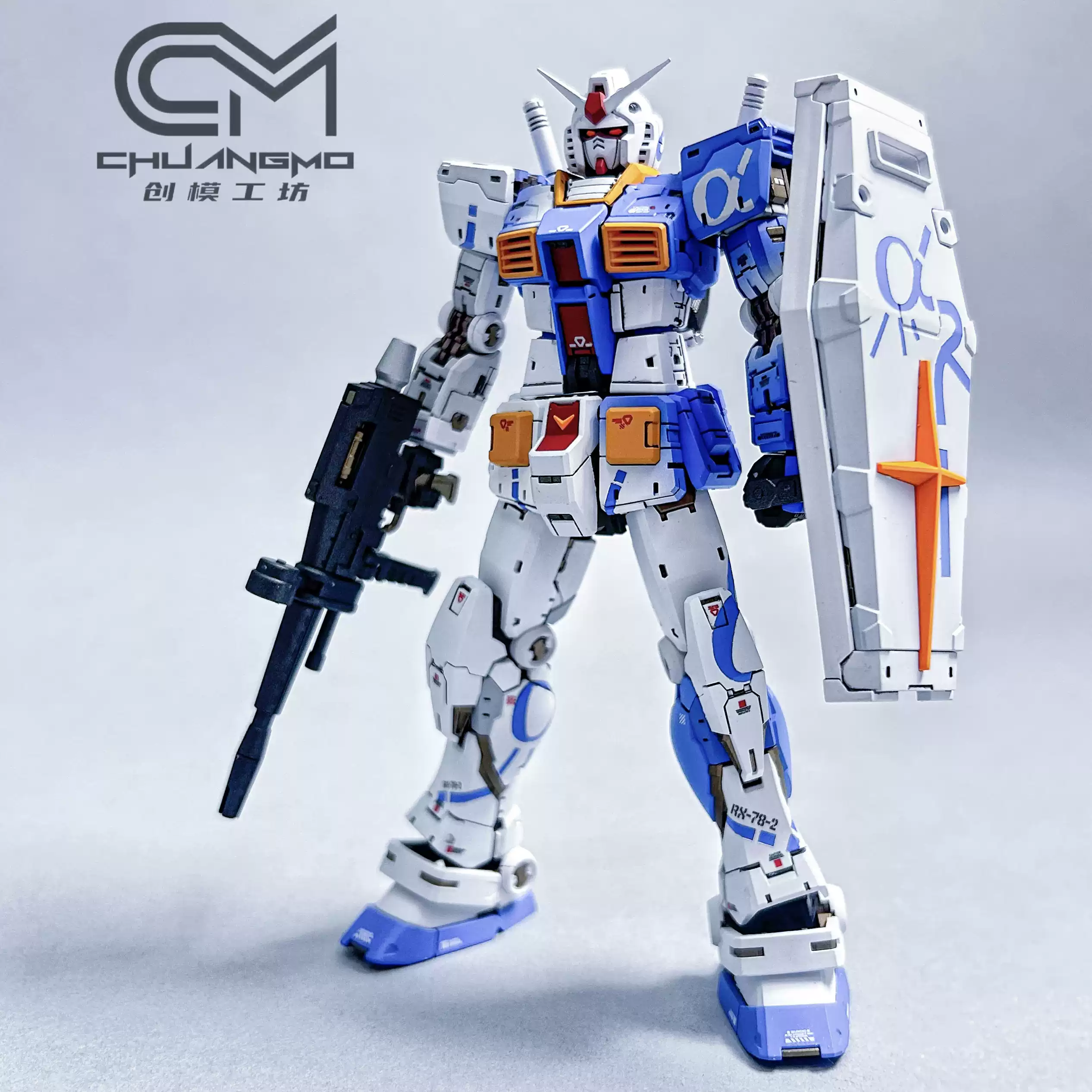 RG 元祖Ver.2.0 1/144拼装模型九龙拳一配色高达模型