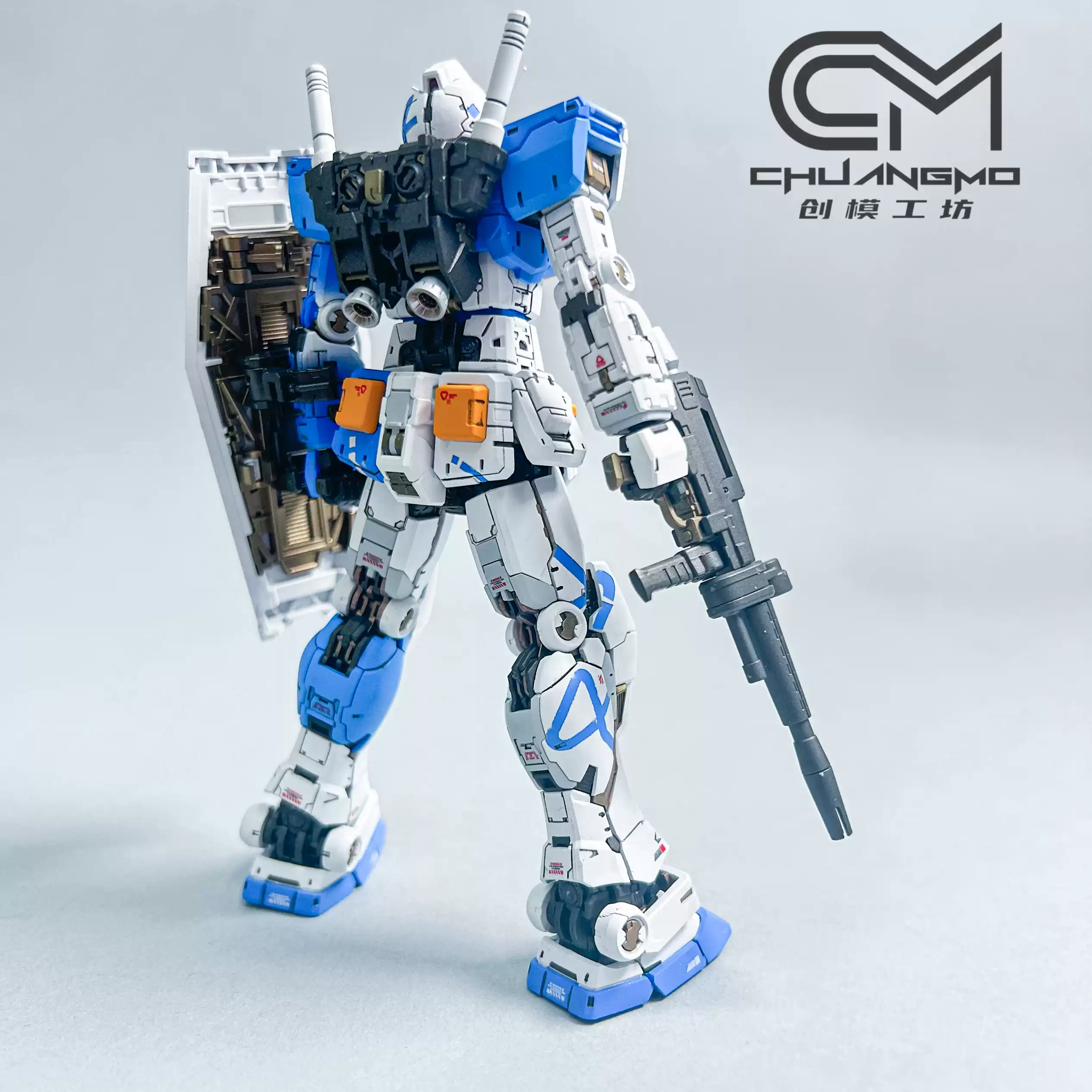 RG 元祖 Ver.2.0 1/144拼装模型 九龙拳一配色 高达模型