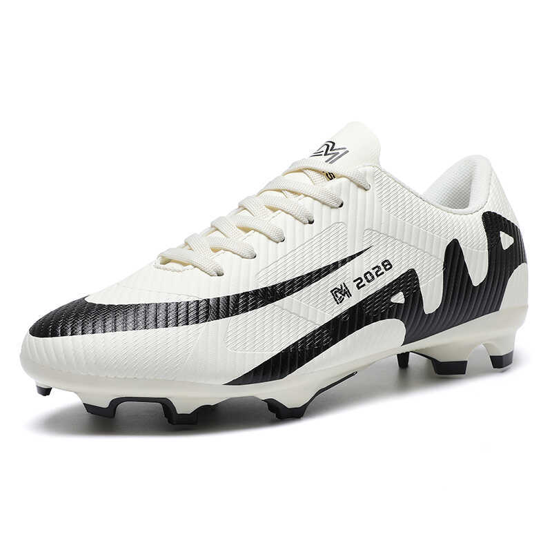 High-End Football Shoes Suitable for Wide Feet, for Men and Women, Primary and Secondary School Students, Tf Cleats, Children and Adults, Long Spikes, Large Size 46