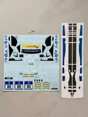 SK DECALS water paste 1 24 BMW M6 GT3 Nurburgring 24H SK24088