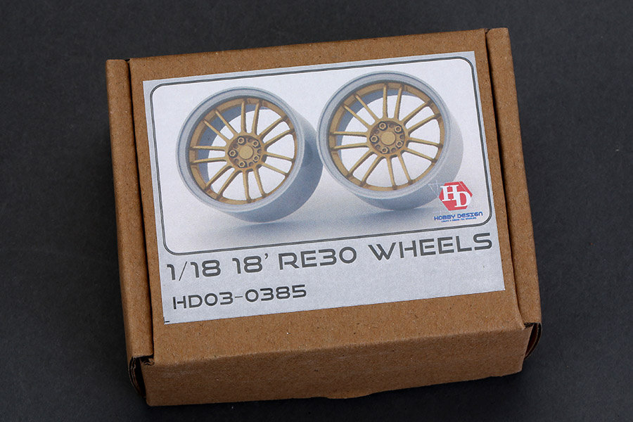 HobbyDesign Rehabilitation piece 1 18 18-inch RAYS RE30 rim model HD03-0385-Taobao
