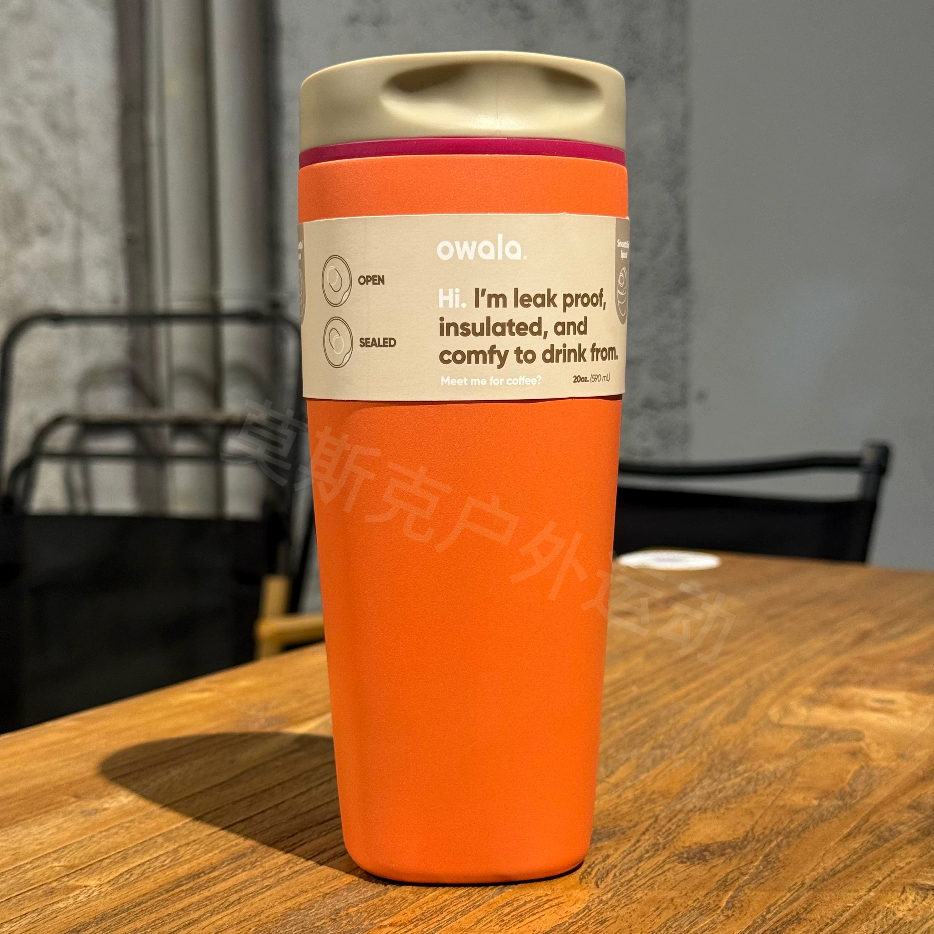 Кружка-термос Owala Smoothsip Slider 12OZ/20OZ, спортивная чашка для воды, кружка для автомобиля, кружка для кофе