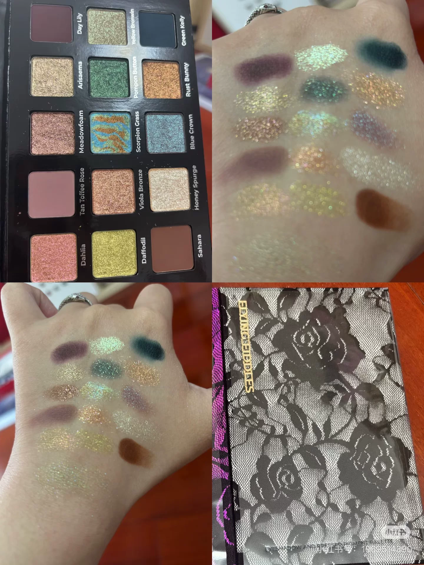 Adept new eye shadow palette Rhnull Minka spot