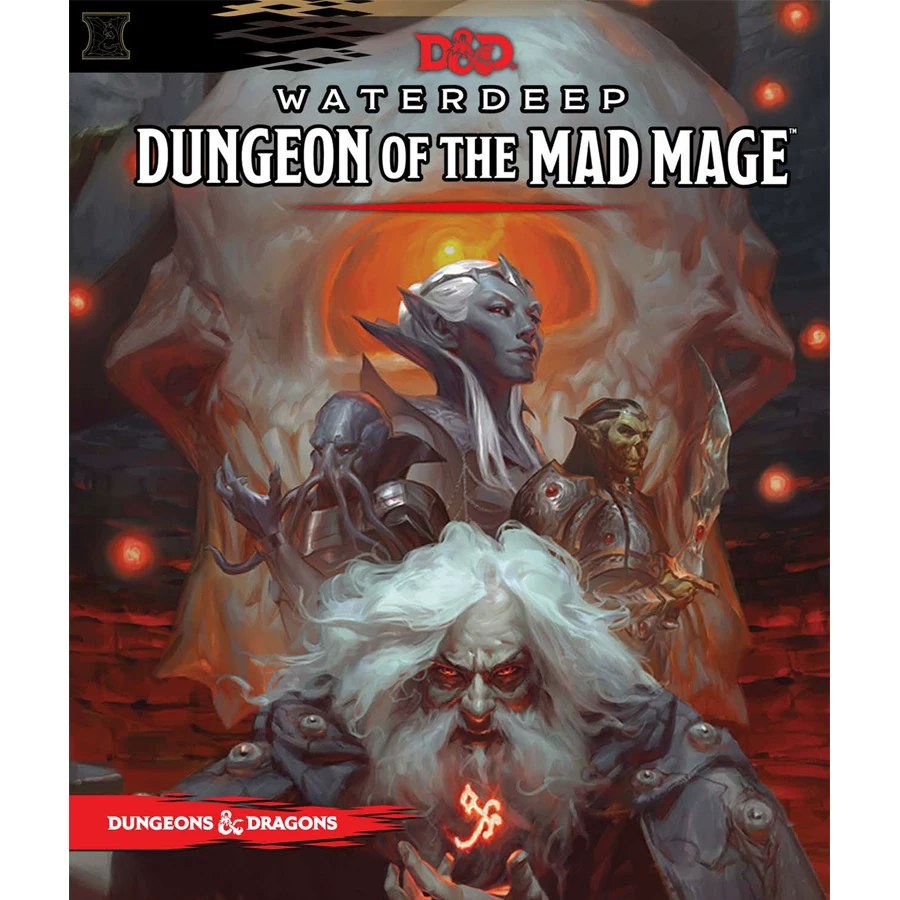桌游驿站 DND 5E WATERDEEP DUNGEON of the Mad Mage Maps TRPG