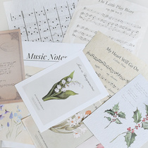 Retro made old English paper paper photo background paper in shooting props photography and ornamental nail