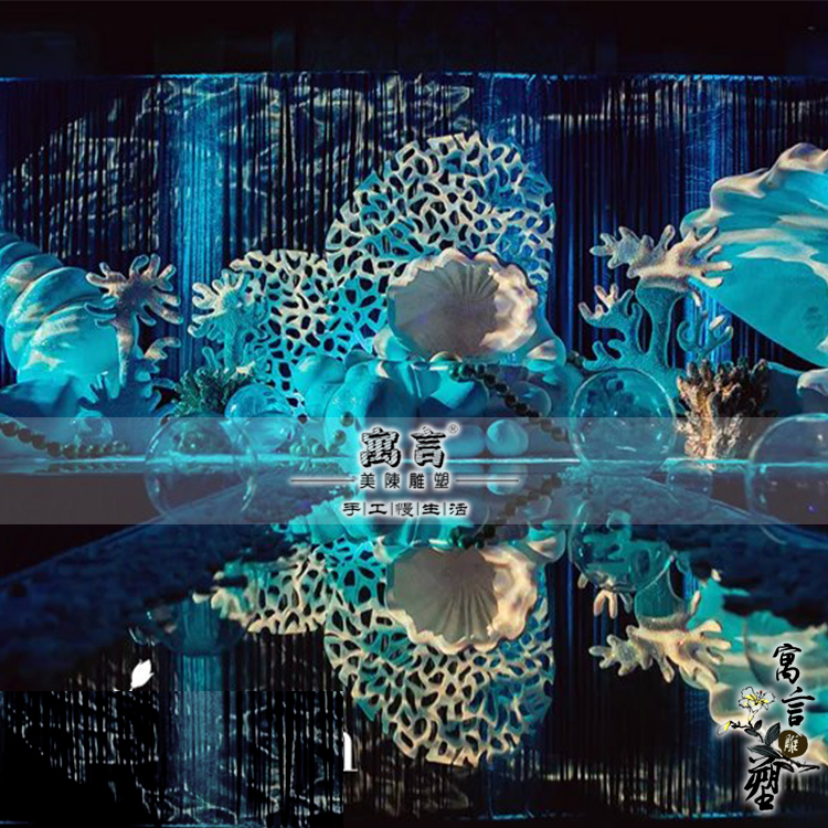 Large Shell Model Set For Scallop Foam Sculpture Wedding Wedding Celebration Marine Themed Decorative Props