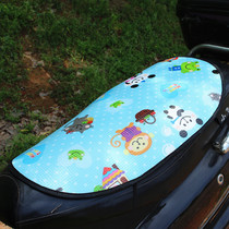 Electric car seat cushion summer sunscreen pad Motorcycle insulation pad universal aluminum foil seat cover waterproof reflective sunshade pad
