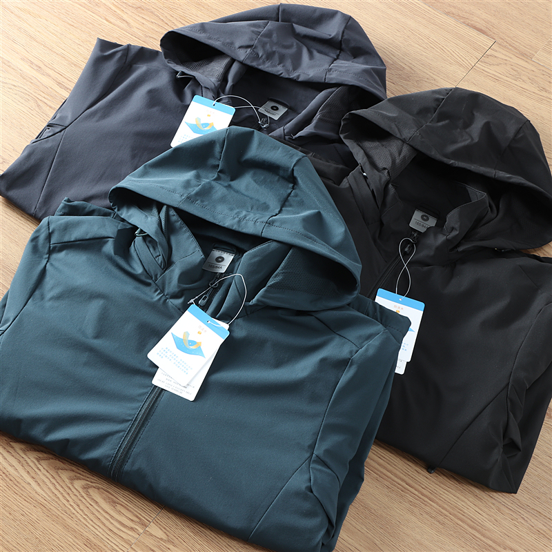 Good Products from Odm Companies! High Elasticity, Windproof and Waterproof! Spring and Autumn Men's Outdoor Casual Solid Color Jacket Top