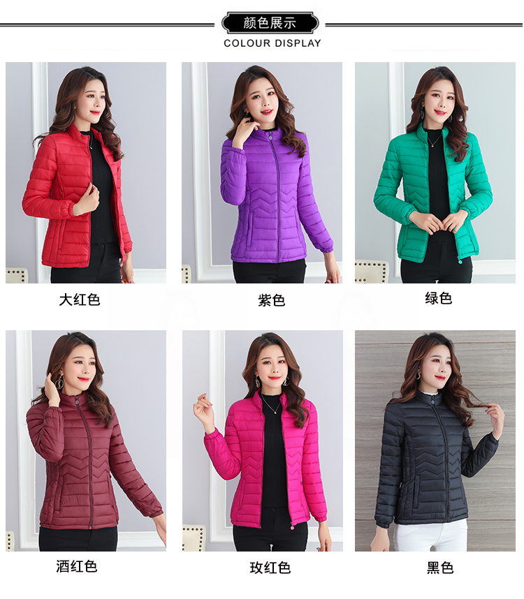 Điều trị chống mùa 2018 áo khoác cotton mỏng mới cho nữ ngắn đoạn cỡ lớn tự trồng dụng cụ xuống áo khoác bông mùa đông áo khoác kaki lót lông nữ có mũ