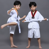 悦步 Детский лонгслив для тхэквондо для мальчиков для тренировок, хлопковые штаны, делается под заказ