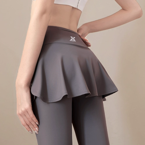 Спортивный комплект, весенние летние штаны, защитное белье для спортзала, комбинезон для бадминтона, форма, одежда для йоги, леггинсы, высокая талия, для бега