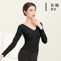 Черный лонгслив