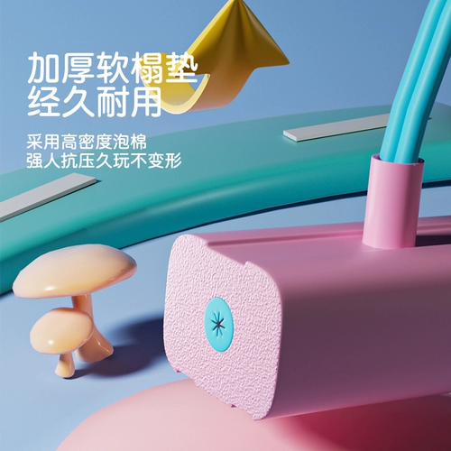 Юэбу, прыгающие стержни, дети, прыгающие артефакт, тренажер для прыжков в высоту помогает увеличить спрыгивание бомбы с высоким спортом лягушки