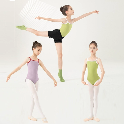 Детская спортивная одежда, боди, гимнастический костюм, комплект, эффект подтяжки