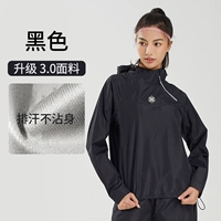 Черный лонгслив, ткань