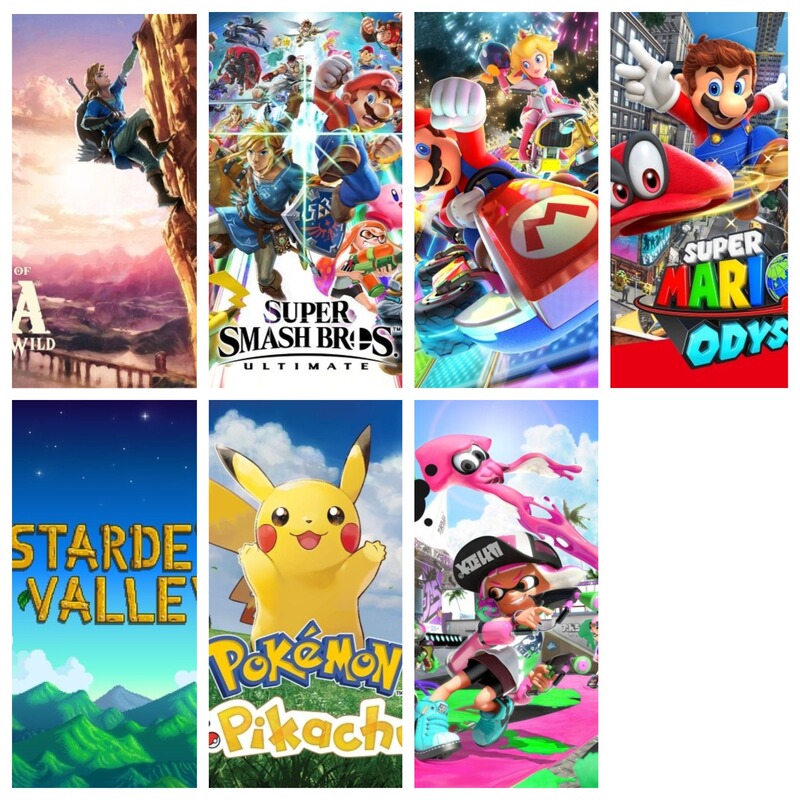 Switch Ns Nintendo Super Smash Bros. + Pikachu + Odyssey + Zelda Digital Download Version