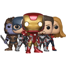 Игрушка-аниме 【99节活动】funko 漫威复联钢铁侠蜘蛛侠雷神绿巨人惊奇队长手办
