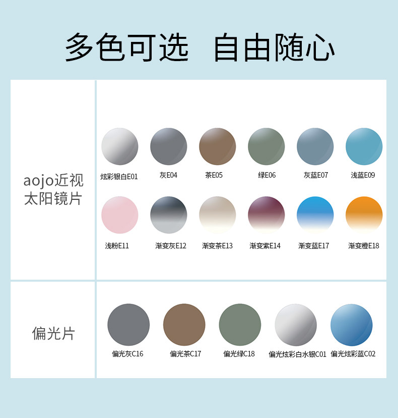 aojo Очки близорукость окрашивание яркий линза 1,60 1.67 Индекс преломления две части вооруженных не только Продавать 