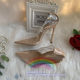 Ins super popular Douyin same style transparent film VC pointed toe and nude patent leather 1210cm ເກີບສົ້ນສູງບາງໆເບິ່ງຜ່ານສົ້ນສູງ