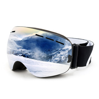 [Corrective Eyeglasses] Ski Goggles for Adults and Children, Coated to Protect Against Wind, Sand, Ultraviolet Rays, and Glare