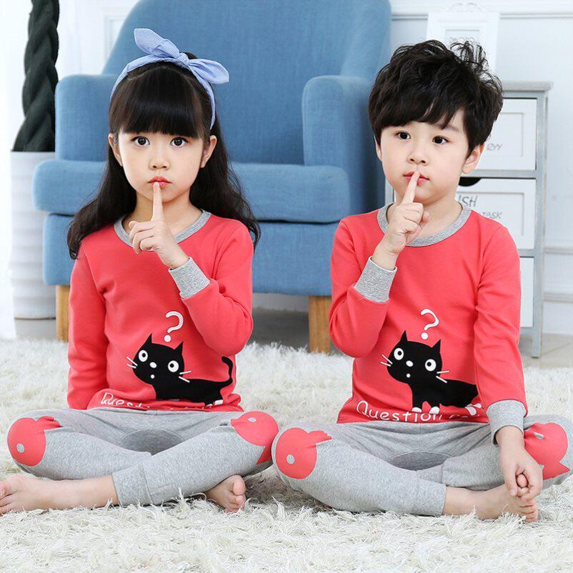 Undercoat general brother and sister clothing men and women treasure large size breathable early spring four seasons spring pajamas children's cotton