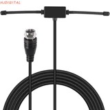 3 метра 75 евро стерео FM антенна FM Радиочастотная антенна МУЗЫКА МУЗЫКА FM RADIO