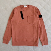 19fw 63820 POCKET CREWNECK SWEATSHIRT TOPSTONEY pockets plus velvet round neck