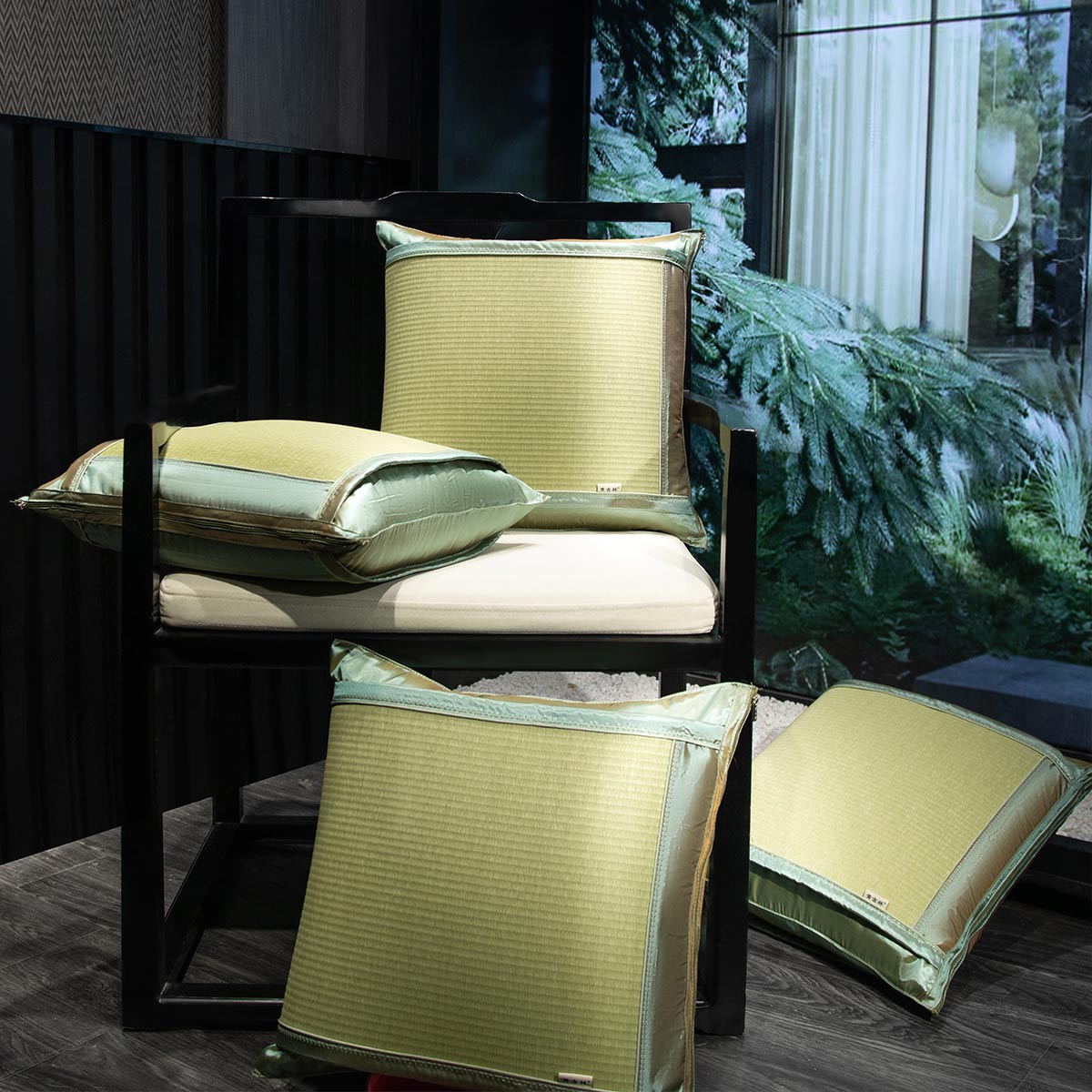 Yellow Gurling Holding Pillow Cover Office Cushions Sofa Sofa Bed Head Backrest Cushion Cover Soft Bag Without Core Sofa Cushion Cover