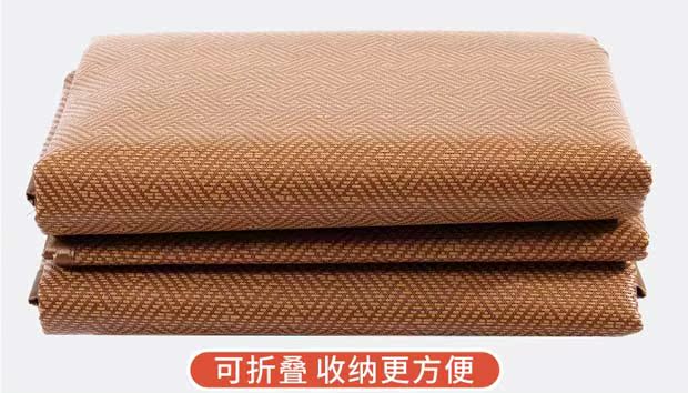 Gulin mat vàng đơn ký túc xá giường 0.8m giường 1 m 0,9 m ghế mây phòng ngủ collapsible - Thảm mùa hè chieeus điều hoà