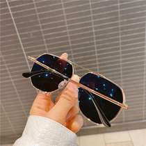 New European and American large-frame casual sunglasses for men trendy driving and travel polarized sunglasses for men driving glasses