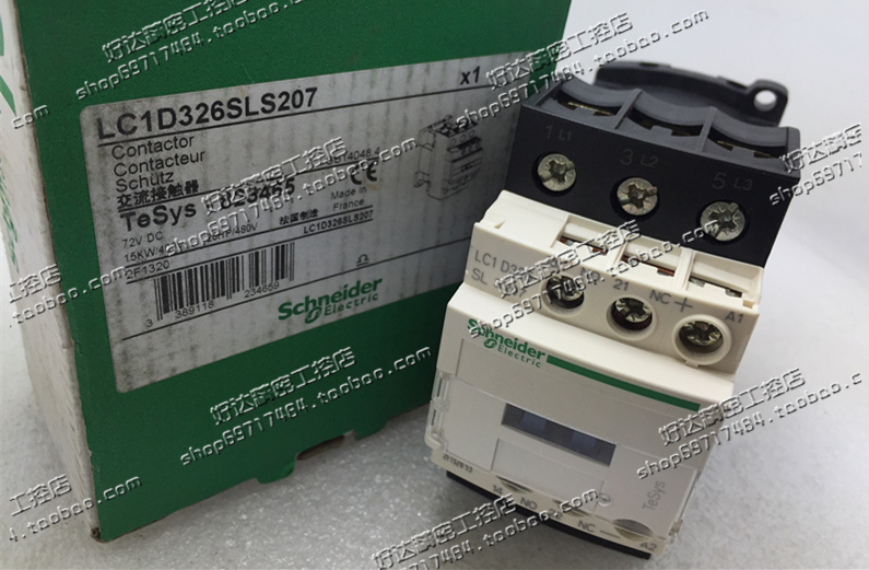 Original Schneider Schneider DC Contactor LC1D326SLS207 72VDC spot