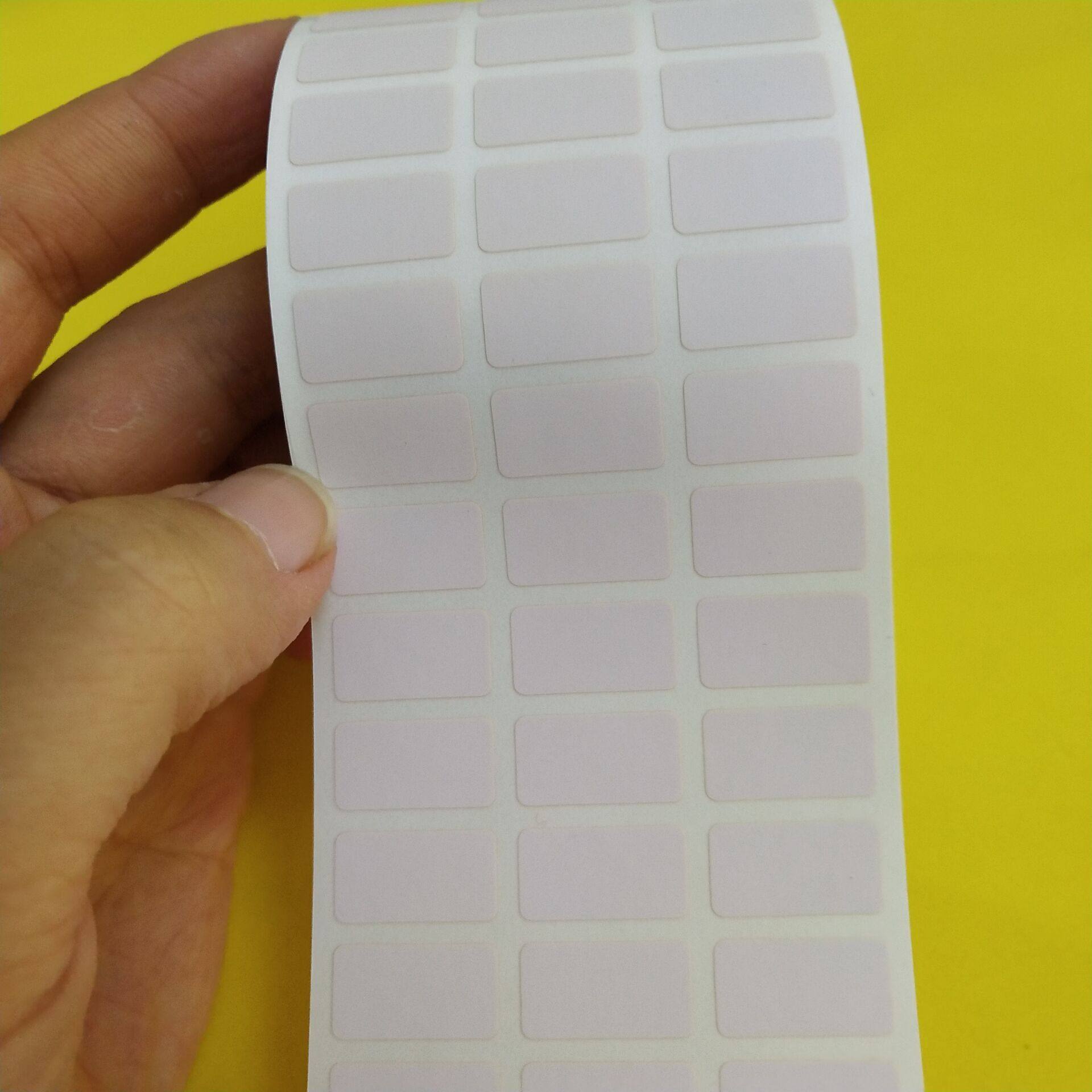 High temperature 360 degree label paper 10*6*5000 wireless WIFI module adhesive PCB cross-tin furnace bar code sticker