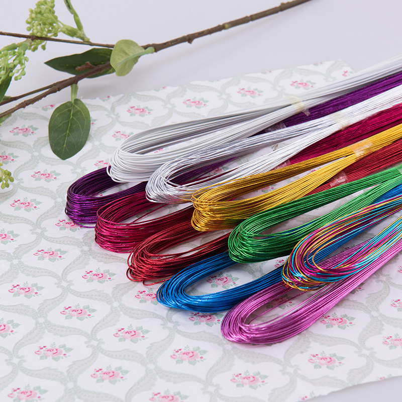 Color East hedge floral handwork 22 Number of soft wire moulding material Package plastic diy floral material