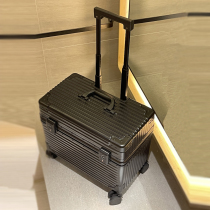 Small luggage 20 inch light photography boarding case 18 men and women mini trolley case camera suitcase upper flap