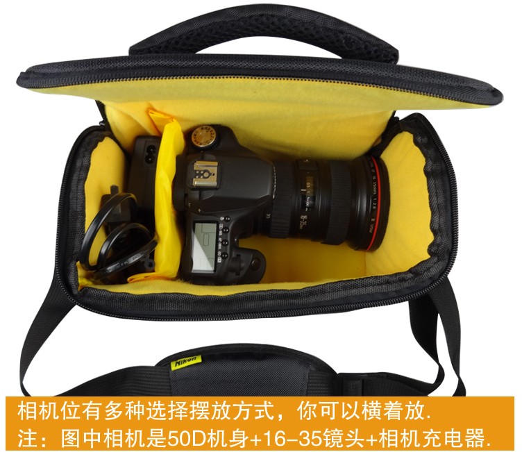 Nikon D3000 D5000 D3100 D5100 D3200 D5200 SLR túi máy ảnh túi ngoài trời - Phụ kiện máy ảnh kỹ thuật số túi đựng camera