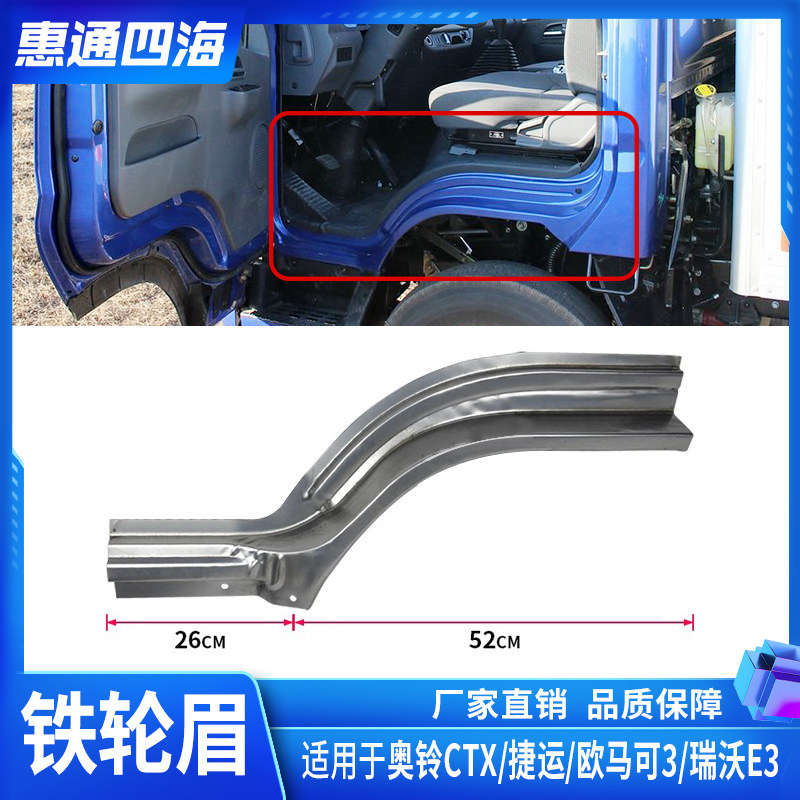 Foton Ollin CTX MRT Omak 3 Ruiwo E3 Iron wheel eyebrows Iron wheel covers Iron side panels Iron door sills