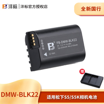 Pongpanasonic DMW-BLK22 battery Panasonic S5 S5K full picture of the camera battery fully decoded spot