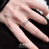 Silver Gypsophila Knotted Plain Ring for Women