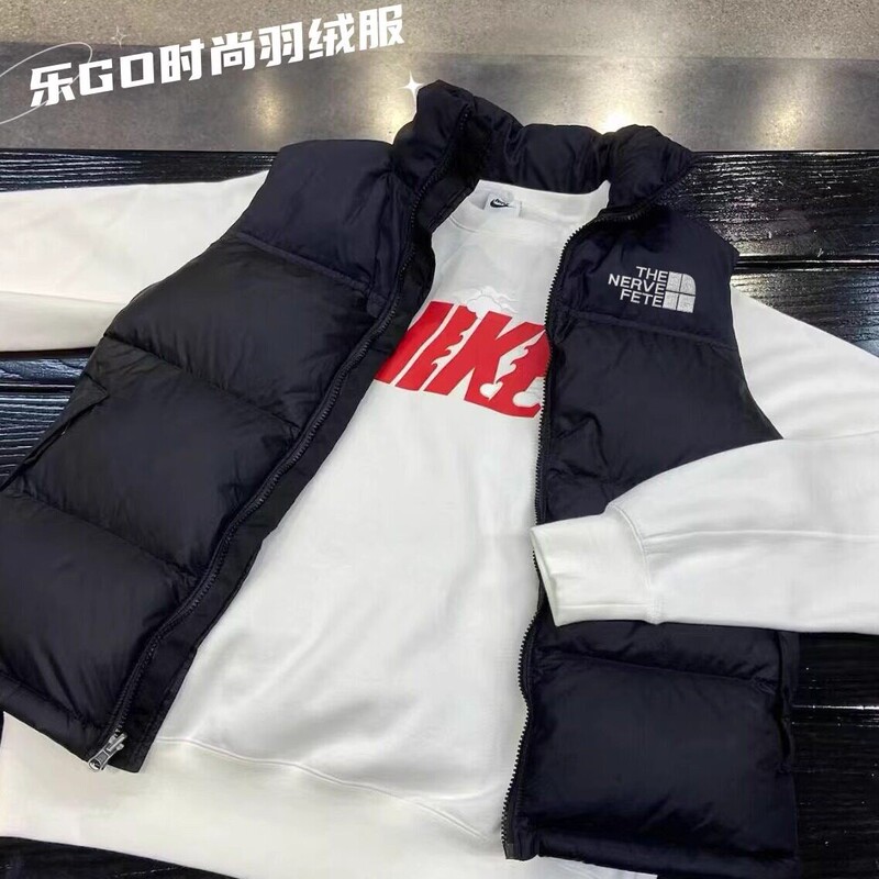 The Nerve Fete North's Classic down Vest 1996 Thickened and Warm 700 Fill Vest