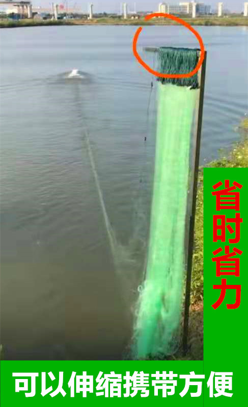 Fishing under screen stickscreen artifact scalable mesh net net fishing net hung mesh folding bracket