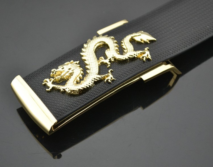 Thắt lưng Jaguar Hot Thắt lưng da cá sấu dài Thắt lưng da nam cao cấp 301 - Thắt lưng thắt lưng vải